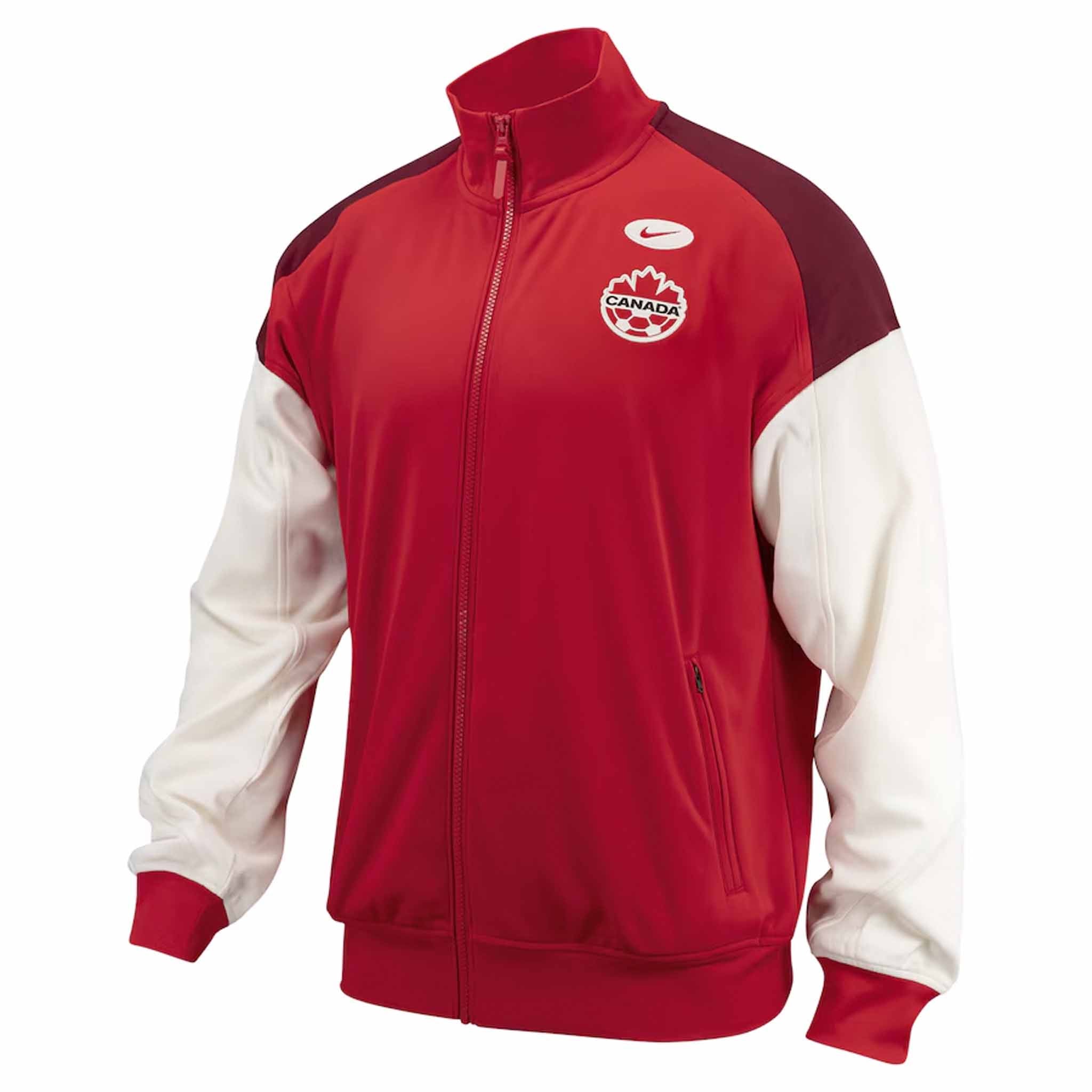 Nike Canada Soccer 2024 Anthem Performance Full Zip Jacket Red XL