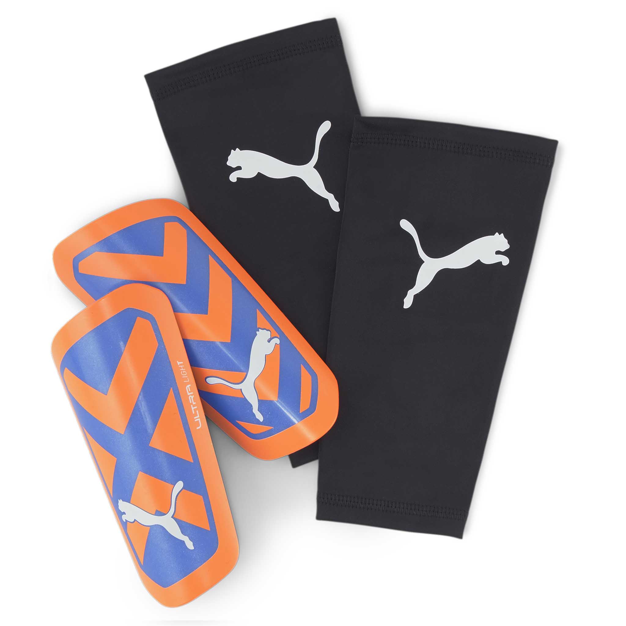 Puma Ultra Light Sleeve soccer shin pads with sleeves