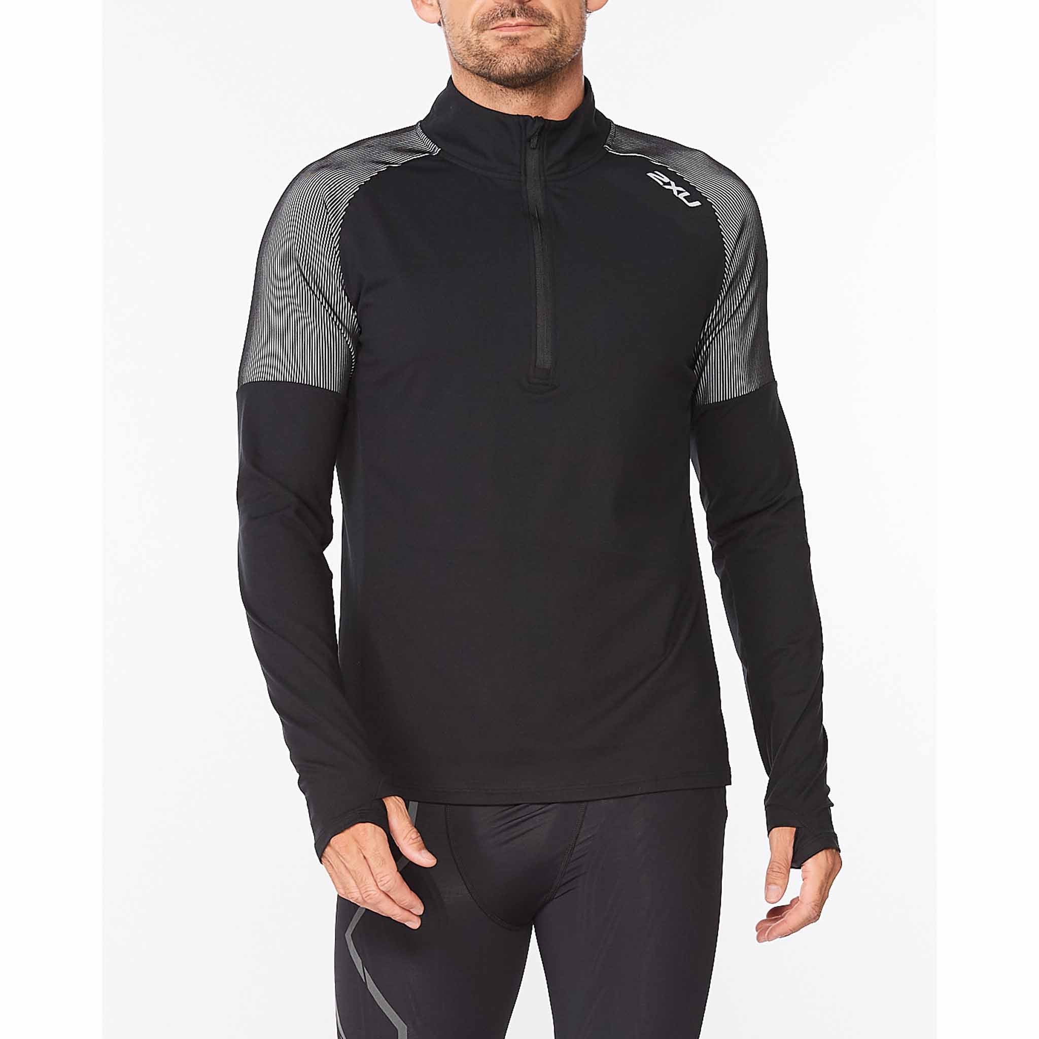 2XU Light Speed 1/2 Zip long sleeve running shirt for men