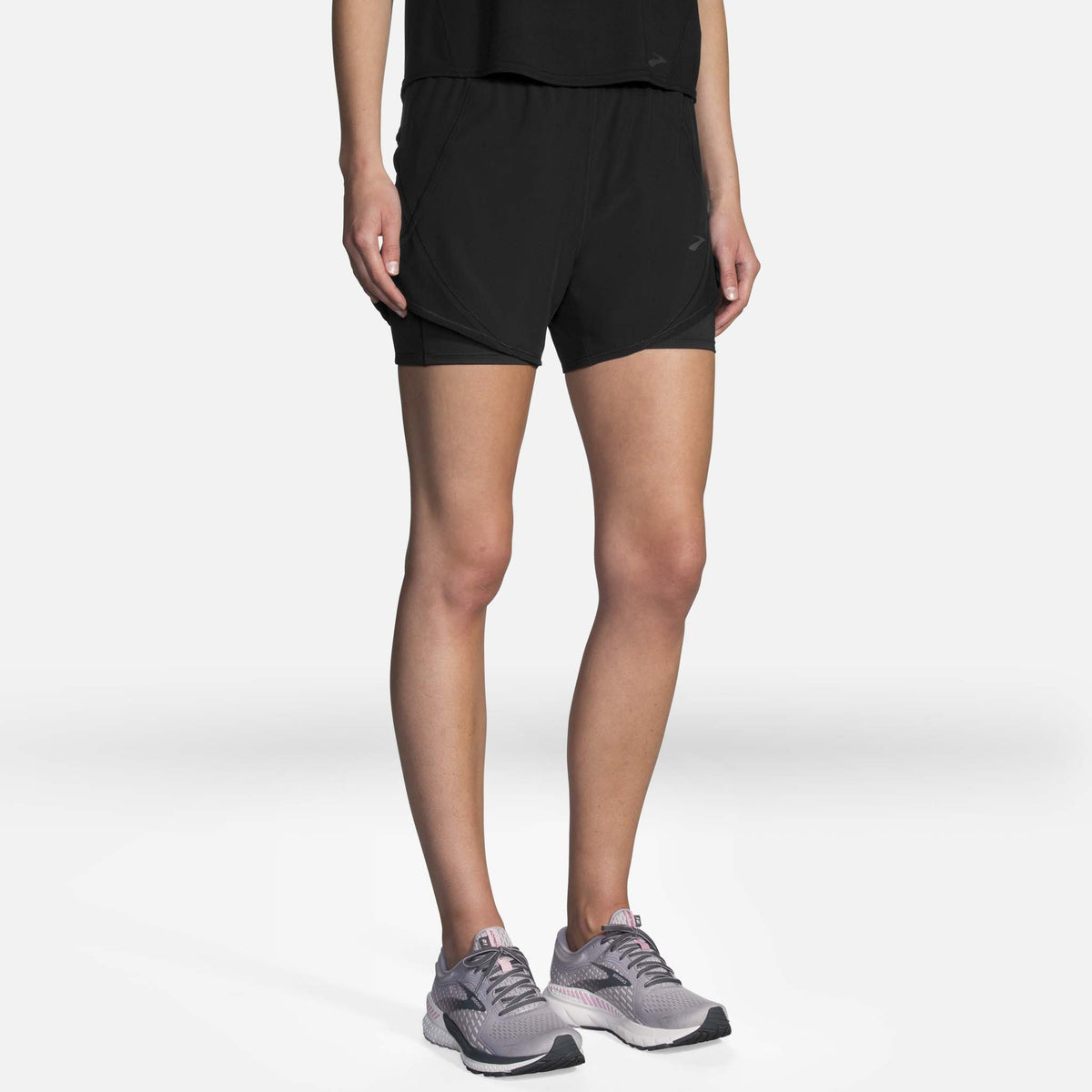 Brooks Chaser 5-inch 2-in-1 Running Shorts for women