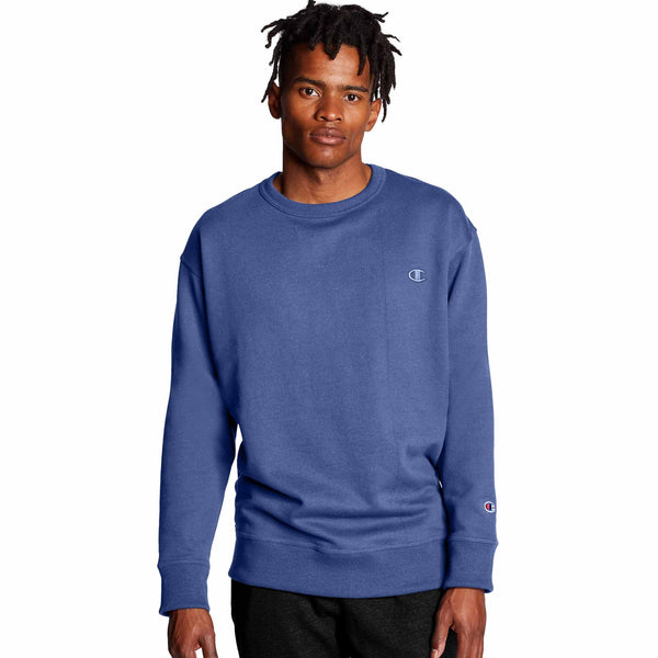 Blue grey cheap champion sweatshirt