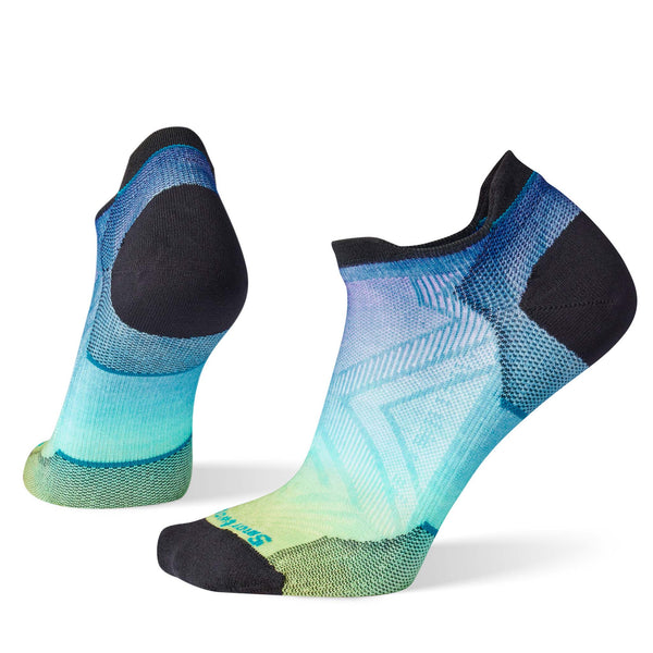 Smartwool Run Zero Cushion Ombre Print Low Ankle Socks for Women