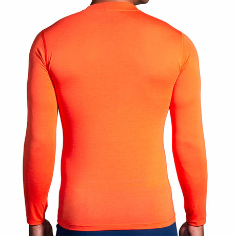 Brooks High Point Long Sleeve t-shirt de course à manches longues pour homme - Bright Orange