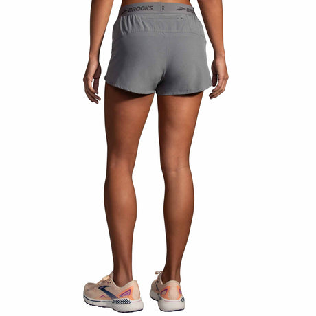 Brooks Chaser 3-inch shorts de course à pied pour femme - Heather Charcoal