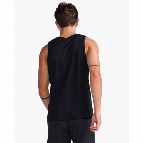 2XU Aero Tank débardeur de course à pied pour homme - Noir