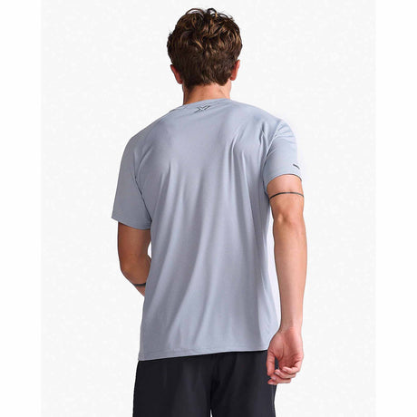 2XU Aero Tee t-shirt de course à pied pour homme - Weathervane