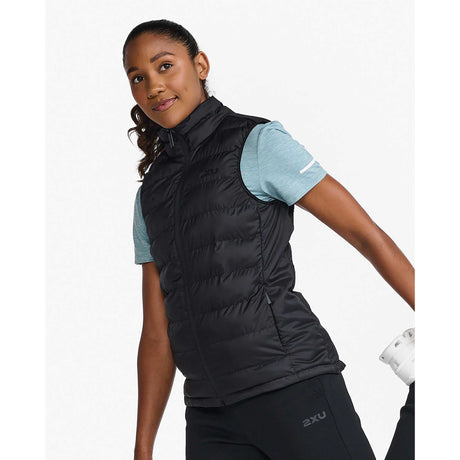 2XU Commute Packable veste de course femme - noir /noir lateral