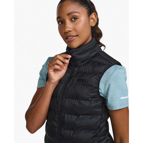 2XU Commute Packable veste de course femme - noir /noir col