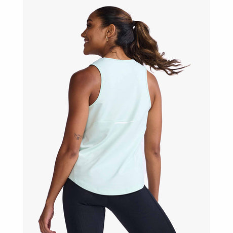 2XU Motion Tank camisole de course à pied pour femme - Glacier