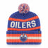 47 Brand Oilers Bering Cuff Knit Beanie - Blue / Orange