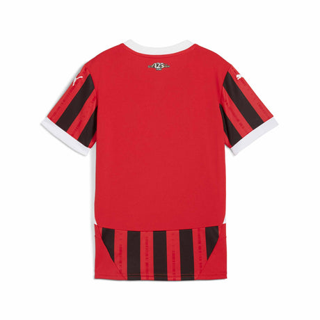 Puma AC Milan 2024-25 Home Jersey for Kids - Puma Red / Puma Black