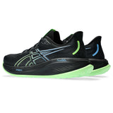 ASICS Gel Cumulus 26 chaussures de course à pied homme lateral  -Black/Electric Lime