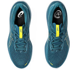 ASICS Gel Cumulus 26 chaussures de course à pied homme empeigne-Evening Teal/Bright Yellow