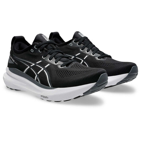 ASICS Gel-Kayano 31 souliers de course homme paire - noir / blanc