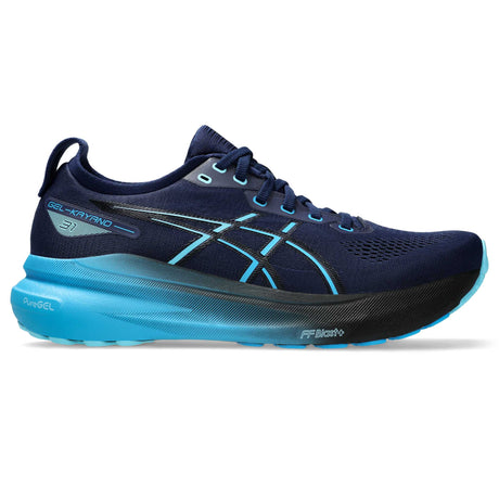 ASICS Gel-Kayano 31 souliers de course homme -Blue Expanse / Digital Aqua