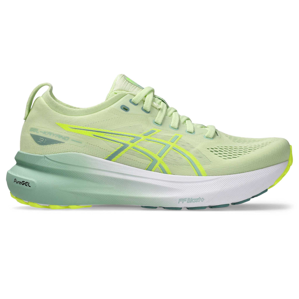 ASICS Gel-Kayano 31 souliers de course femme - Cool Matcha / Light Celadon