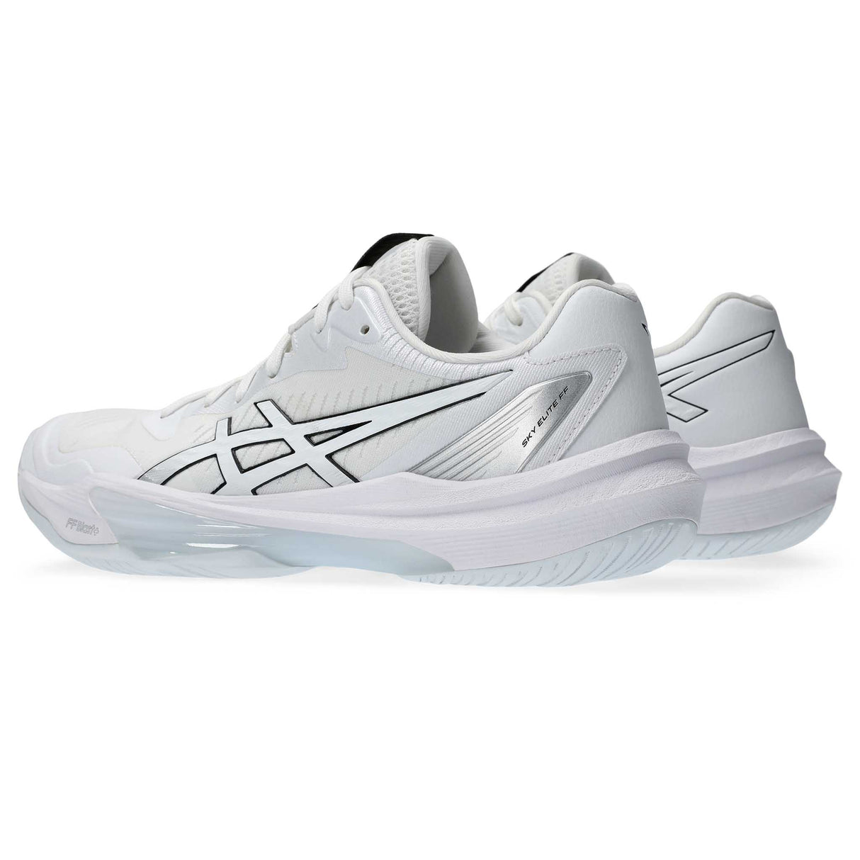 ASICS Sky Elite FF 3 souliers de volleyball femme paire lateral - white / white