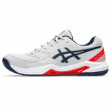 Asics Gel-Dedicate 8 Men Pickleball Shoes - Concrete / Night Sky