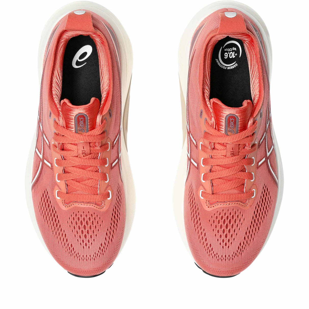 Asics Gel Kayano 31 Women's Running Shoes - Desert Red / White