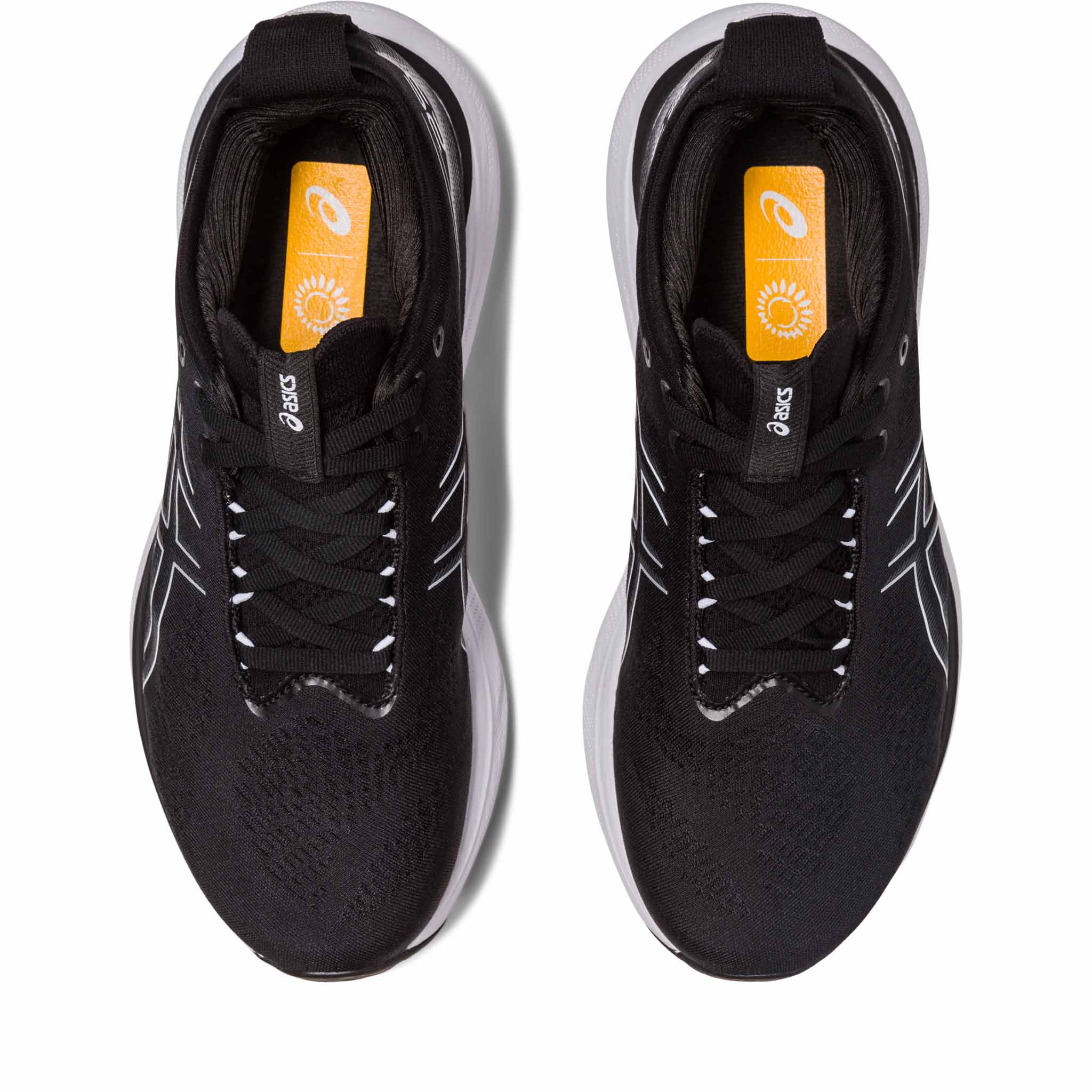 Men's GEL-NIMBUS 25 WIDE, Black/Pure Silver, Running Shoes