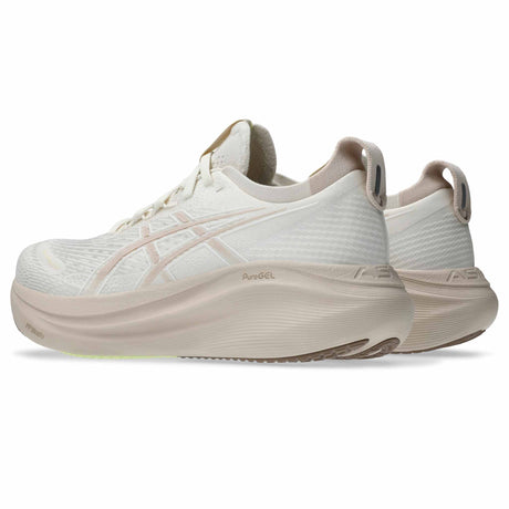 Asics Gel-Nimbus 27 Women's Running Shoes - Cream / Mineral Beige