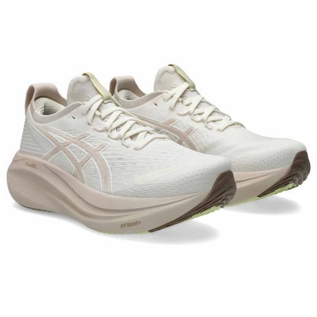 Asics Gel-Nimbus 27 Women's Running Shoes - Cream / Mineral Beige