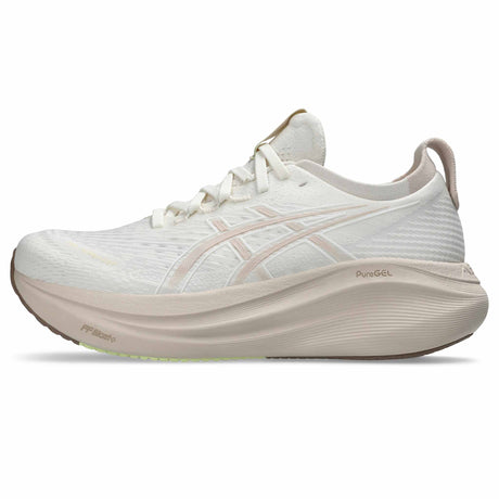 Asics Gel-Nimbus 27 Women's Running Shoes - Cream / Mineral Beige