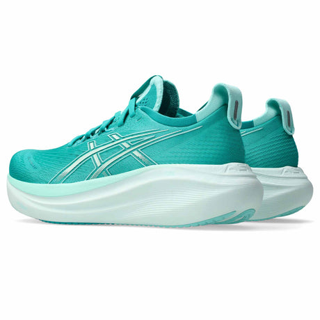 Asics Gel-Nimbus 27 Women's Running Shoes - Wave Teal / Illuminate Mint