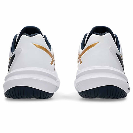 Asics Sky Elite FF 3 Men Volleyball Shoes - White / Pure Gold