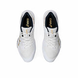 Asics Sky Elite FF 3 Men Volleyball Shoes - White / Pure Gold