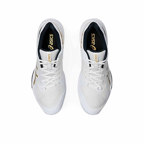 Asics Sky Elite FF 3 Men Volleyball Shoes - White / Pure Gold