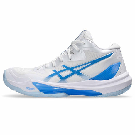 Asics Sky Elite FF MT 3 Women's Volleyball Shoes - White / Blue Coast