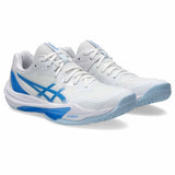 Asics Sky Elite FF Women's Volleyball Shoes - White / Blue Coast