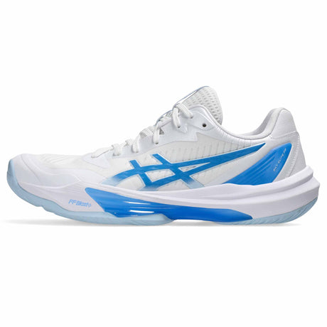 Asics Sky Elite FF Women's Volleyball Shoes - White / Blue Coast