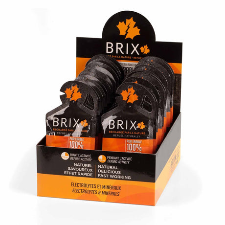 Brix 38G à l'érable gel énergétique pour sportifs - Érable