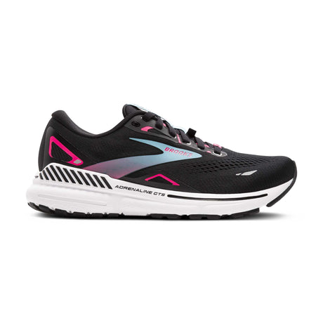 Brooks Adrenaline GTS 23 GTX chaussures de course femme -Black / Knockout Pink / Aqua