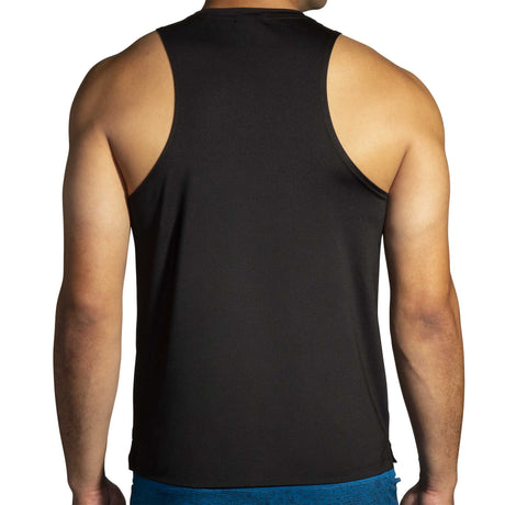 Camisole de course a pied Brooks Atmosphere Singlet 2.0 pour homme -noir dos