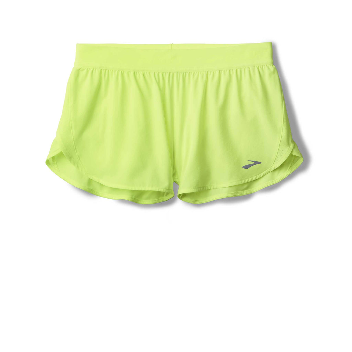 Brooks Breakaway short de course à pied 2,5 po femme - Neo Yellow