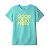 Brooks Distance 3.0 t-shirt de course à manches courtes femme - Strobe Blue / Good Run Vibes