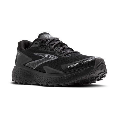 Brooks Divide 5 GTX chaussures de course hybrides homme pointe - Black / Alloy / Primer Grey