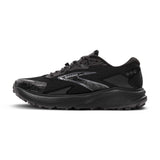 Brooks Divide 5 GTX chaussures de course hybrides homme lateral- Black / Alloy / Primer Grey