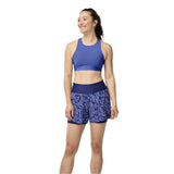 Brooks Drive 3 Pocket Run Bra live - Bluebell