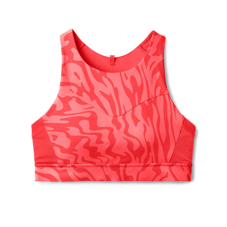 Brooks Drive 3 Pocket Run Bra - Neo Cayenne Speedscape