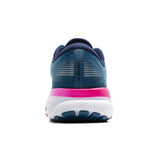 Brooks Ghost 16 GTX chaussures de course femme talon - Moroccan Blue / Pink / Yellow