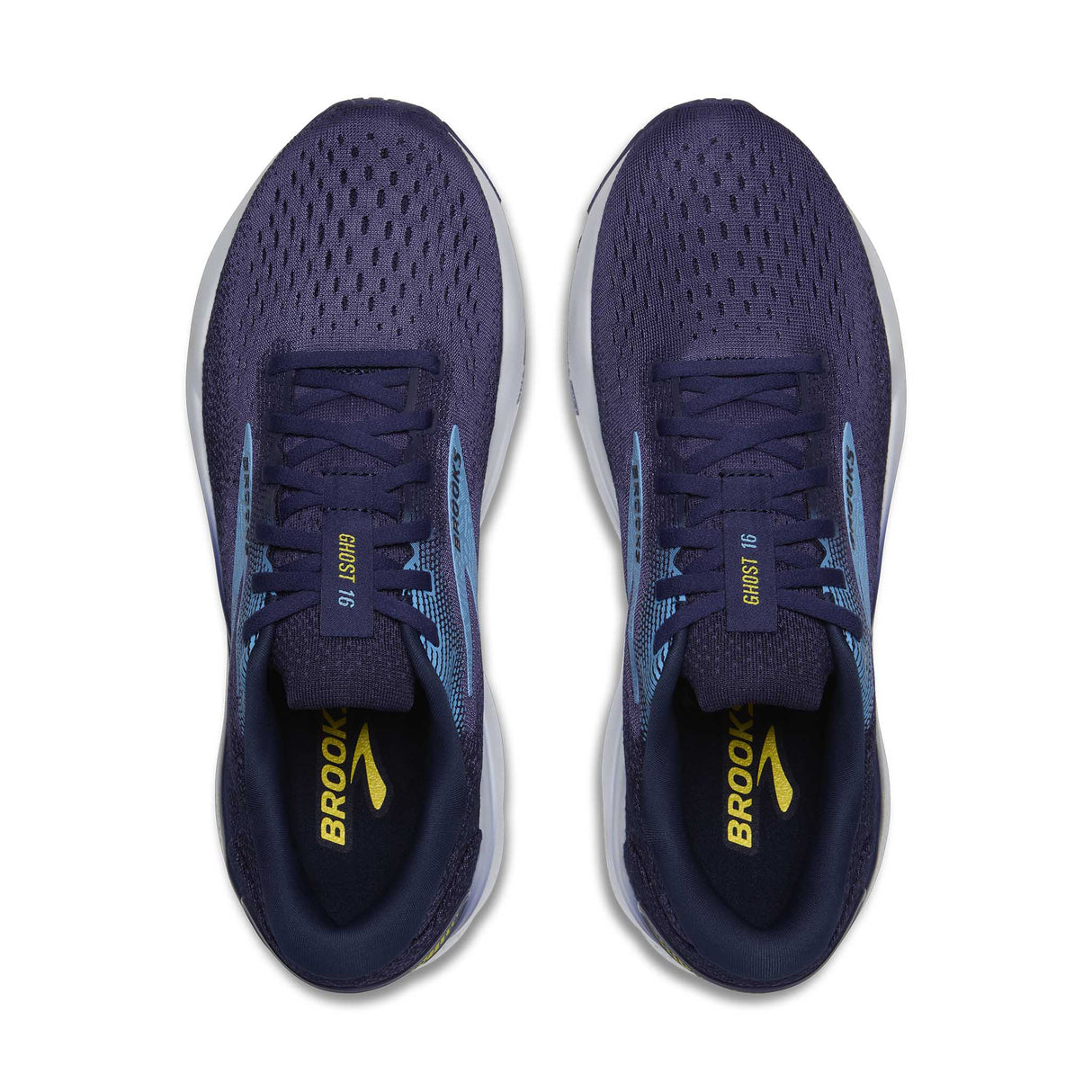 Souliers de course Ghost 16 homme empeigne - Blue / Bonnie Blue / Yellow