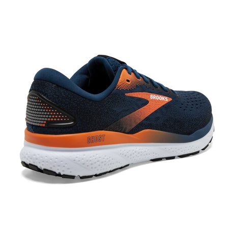 Brooks Ghost 16 souliers de course homme talon - Blue Opal / Black / Nasturtium