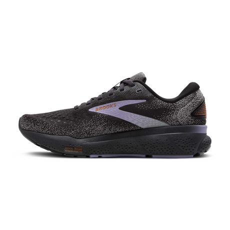 Brooks Ghost 16 souliers de course femme lateral - Ebony / Lavender / Copper