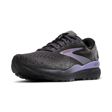 Brooks Ghost 16 souliers de course femme pointe - Ebony / Lavender / Copper