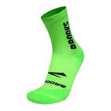 Brooks Ghost Crew chaussettes de course à pied - Neo Limeade / BR