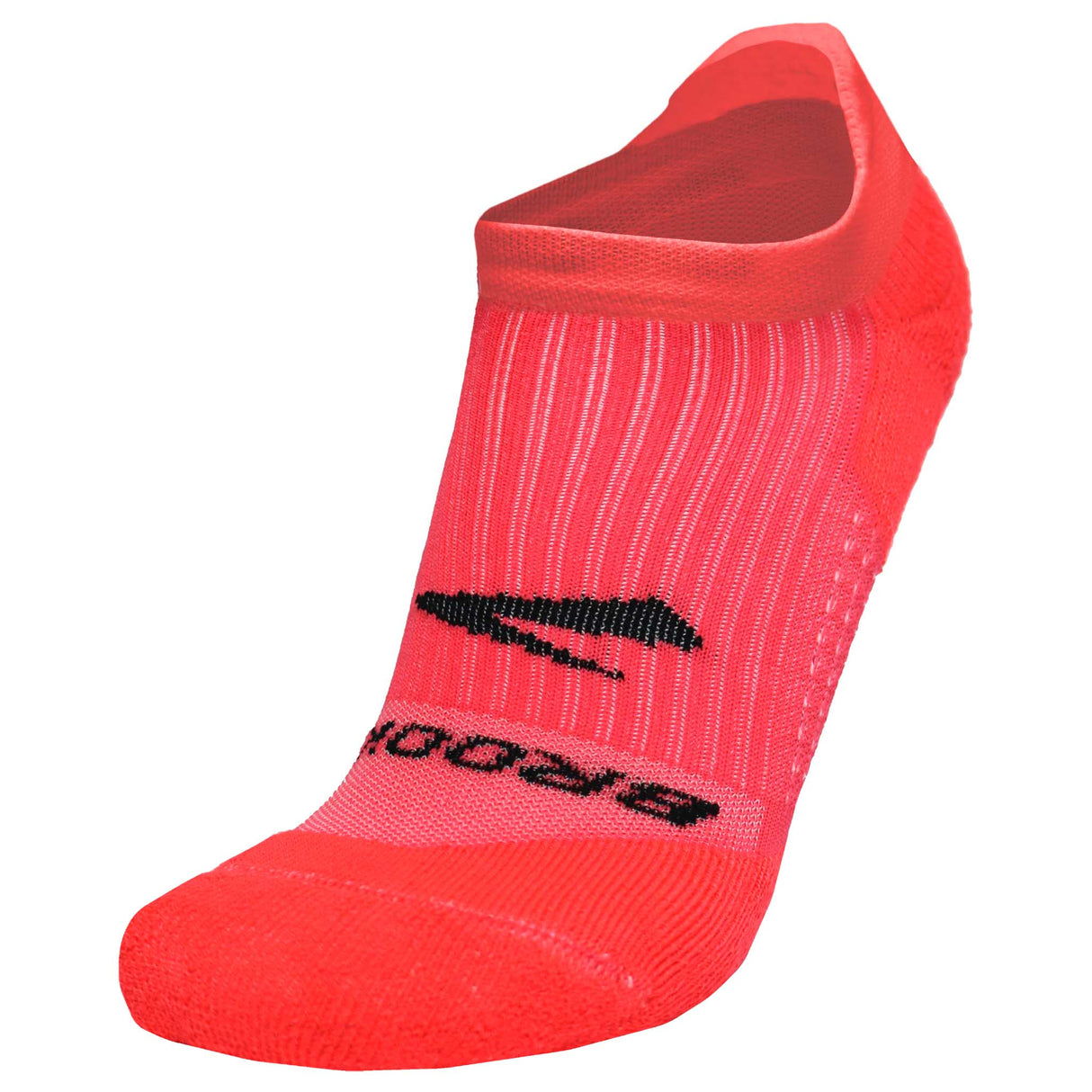 Brooks Ghost No Show chaussettes de course unisexe - Neo Cayenne